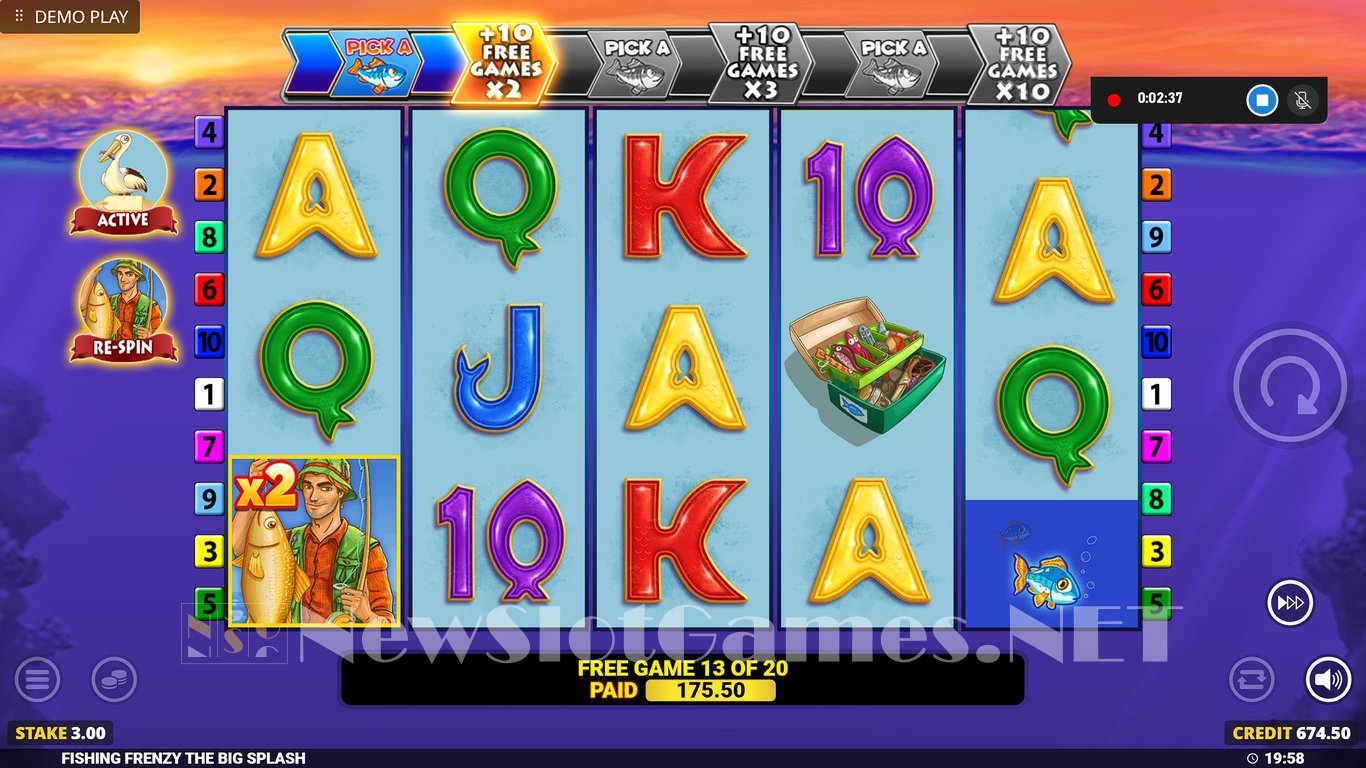 Fishin Frenzy The Big Splash Slot Slot Image in Demo - pic. 15