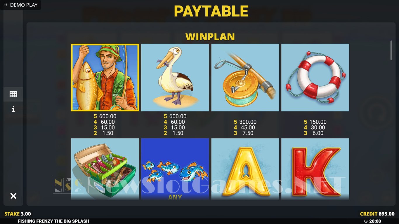 Fishin Frenzy The Big Splash Slot Slot Image in Demo - pic. 18