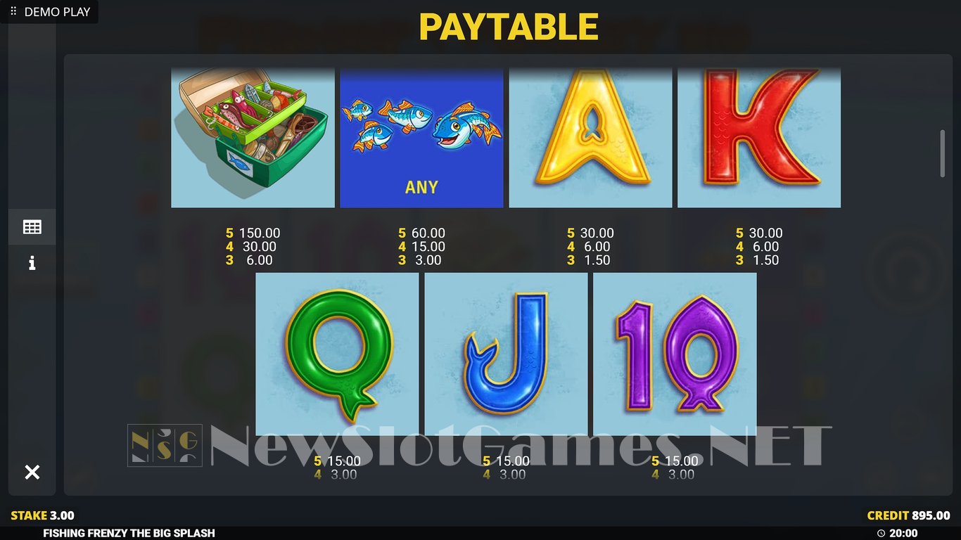 Fishin Frenzy The Big Splash Slot Slot Image in Demo - pic. 19