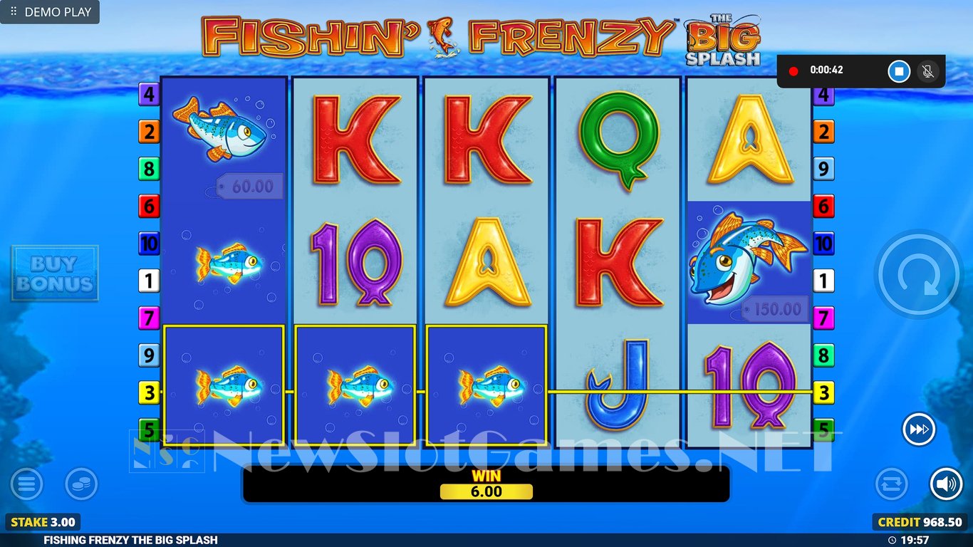 Fishin Frenzy The Big Splash Slot Slot Image in Demo - pic. 5