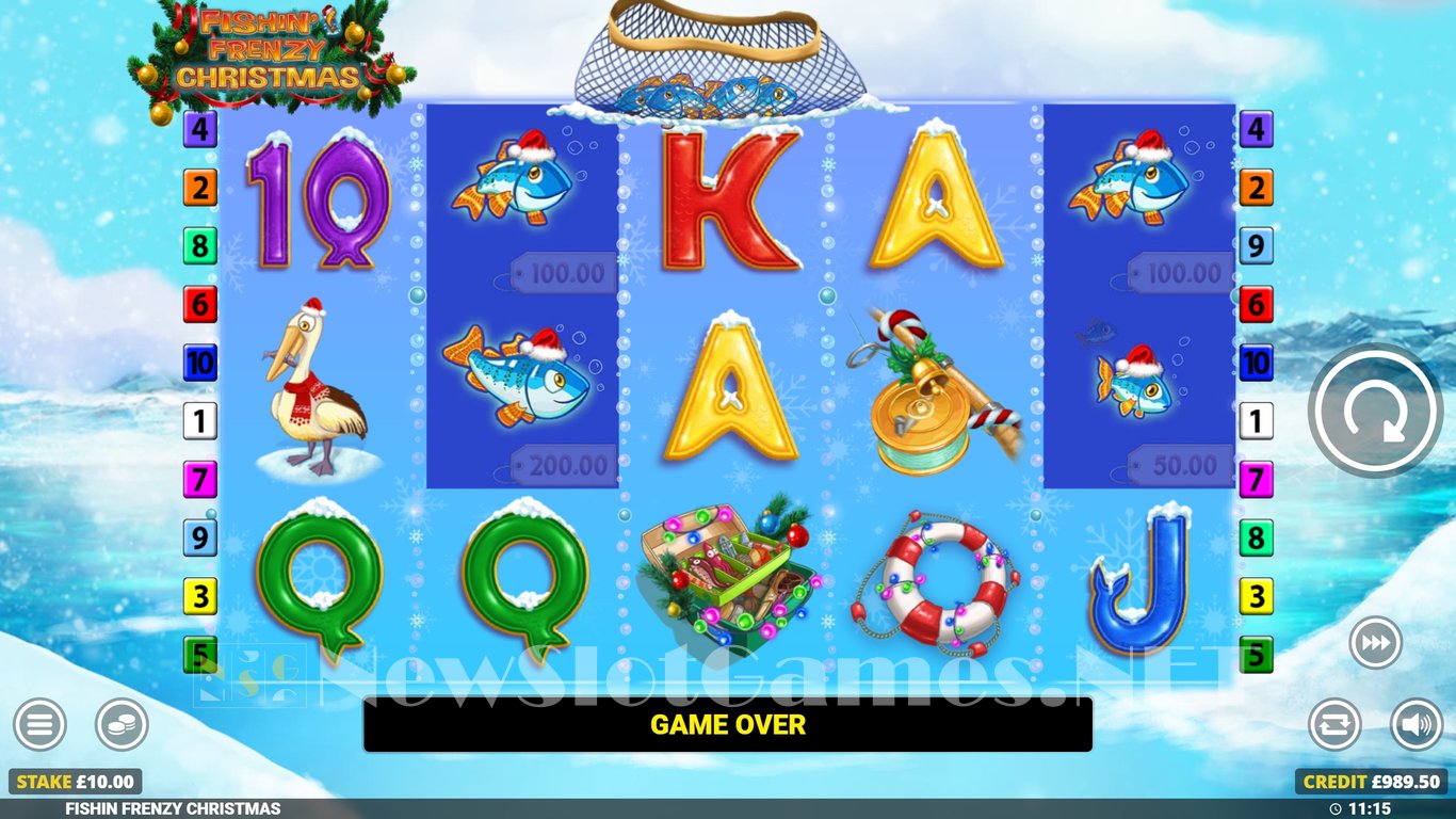 Fishin Frenzy Christmas Slot Slot Image in Demo - pic. 2