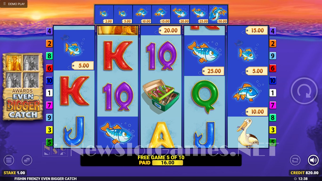 Fishin Frenzy Even Bigger Catch Slot Slot Image in Demo - pic. 12