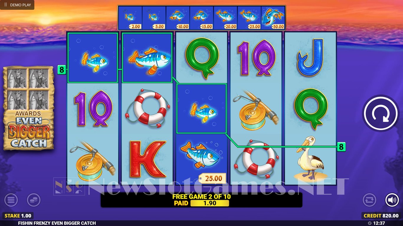 Fishin Frenzy Even Bigger Catch Slot Slot Image in Demo - pic. 9