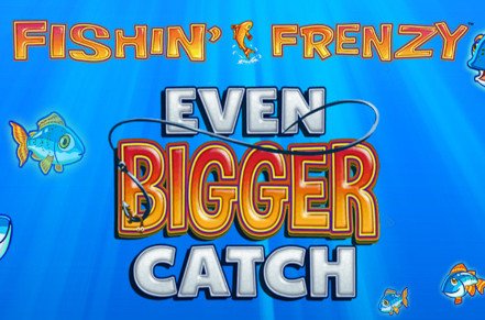Fishin Frenzy Even Bigger Catch Slot Logo