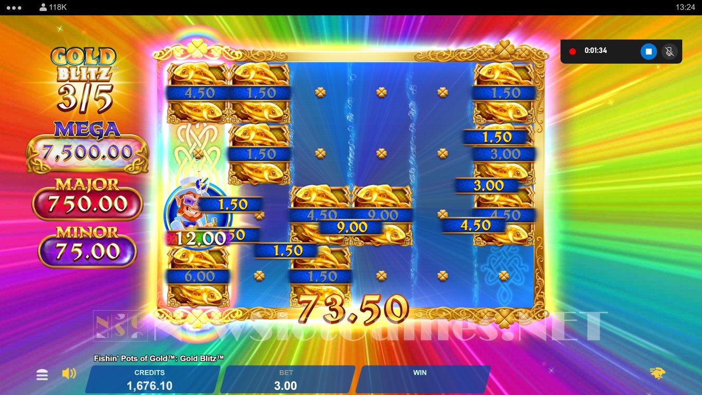 Fishin Pots of Gold Gold Blitz Slot Slot Image in Demo - pic. 12