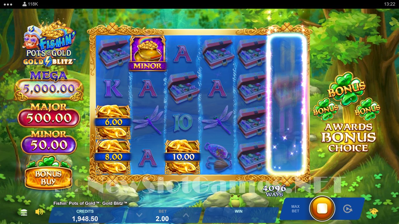 Fishin Pots of Gold Gold Blitz Slot Slot Image in Demo - pic. 2
