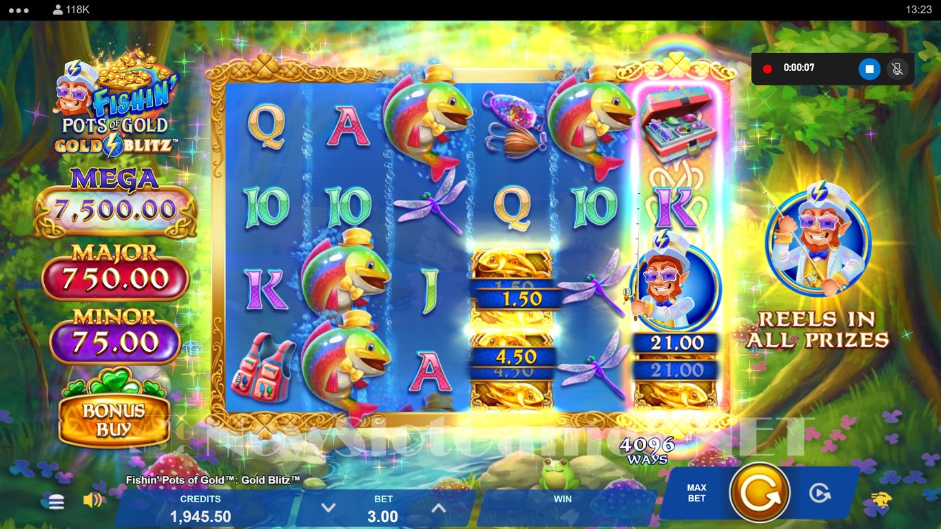 Fishin Pots of Gold Gold Blitz Slot Slot Image in Demo - pic. 3