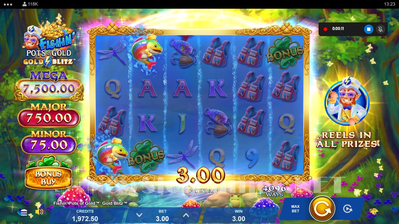 Fishin Pots of Gold Gold Blitz Slot Slot Image in Demo - pic. 4