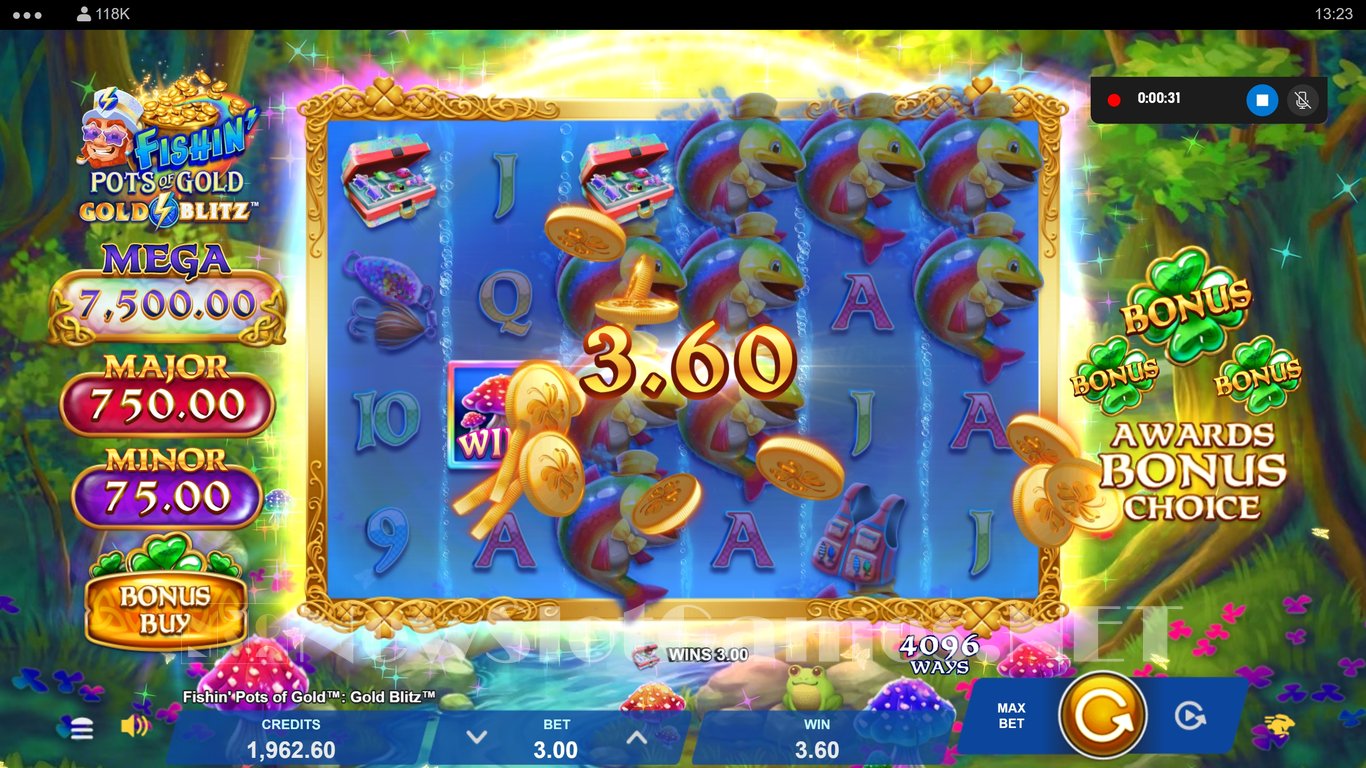 Fishin Pots of Gold Gold Blitz Slot Slot Image in Demo - pic. 7
