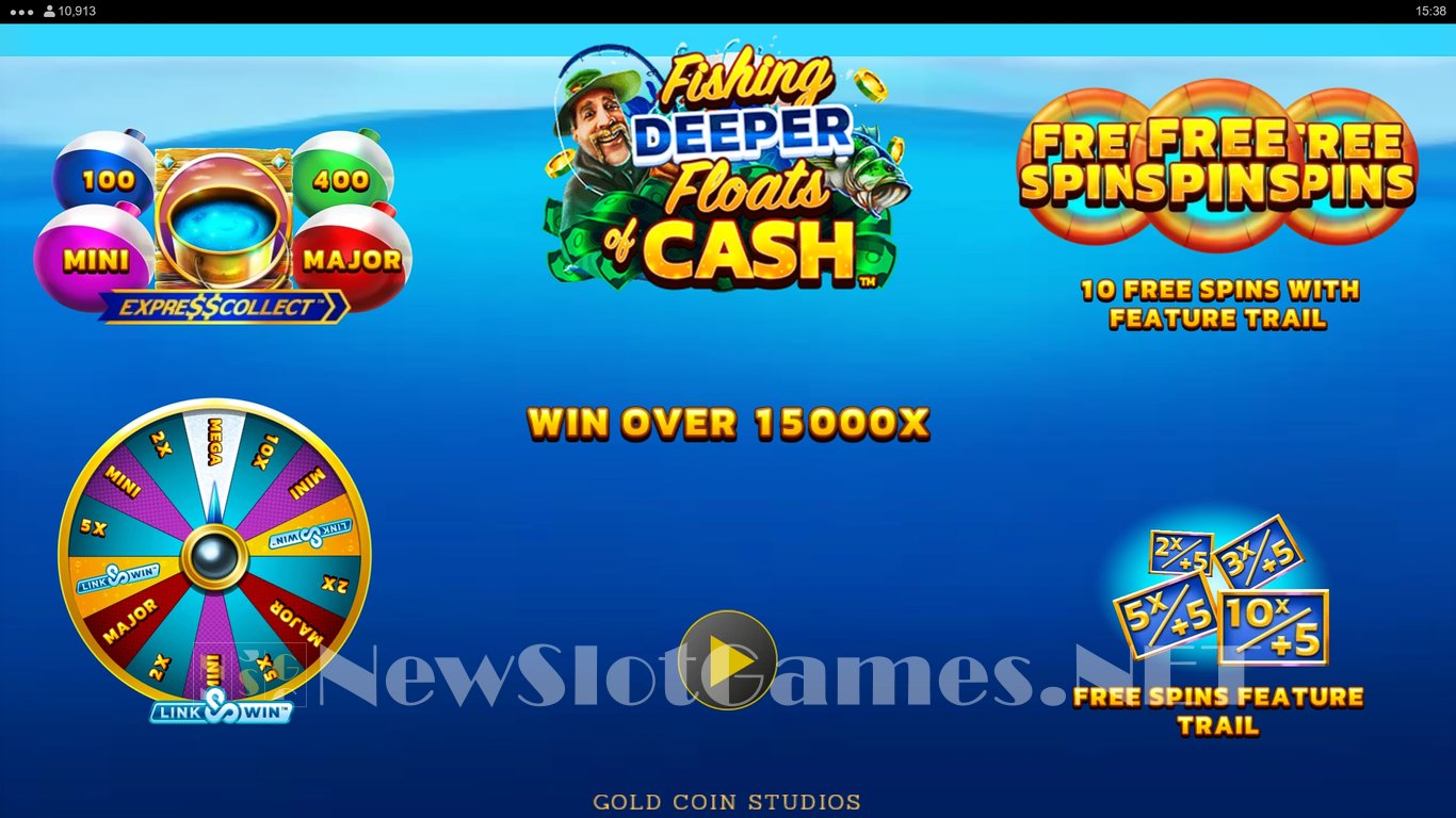 Fishing Deeper Floats of Cash Slot Demo Image