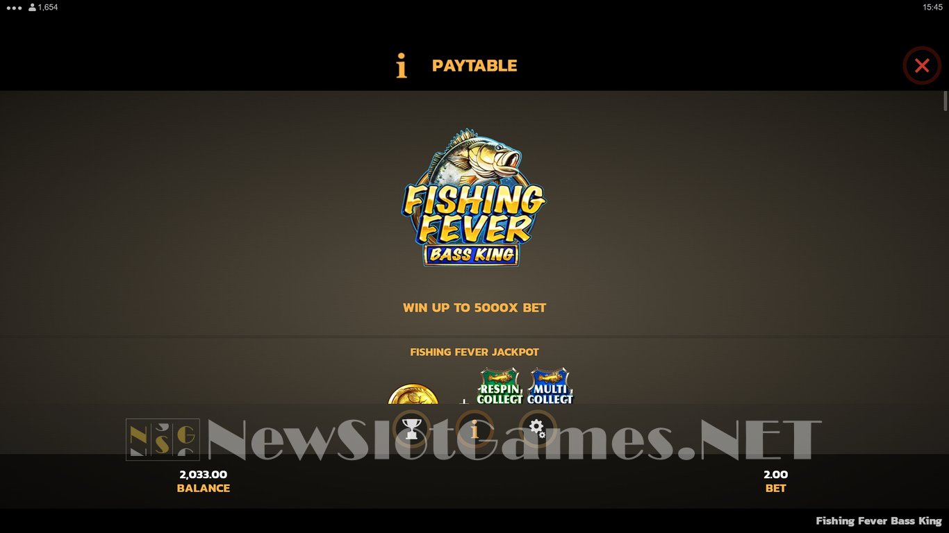 Fishing Fever Bass King Slot Slot Image in Demo - pic. 8