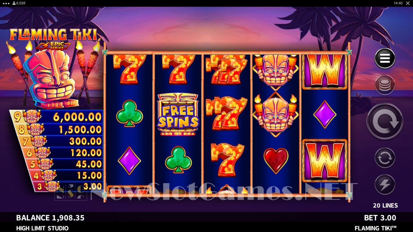 Flaming Tiki Slot Slot Image in Demo - pic. 10