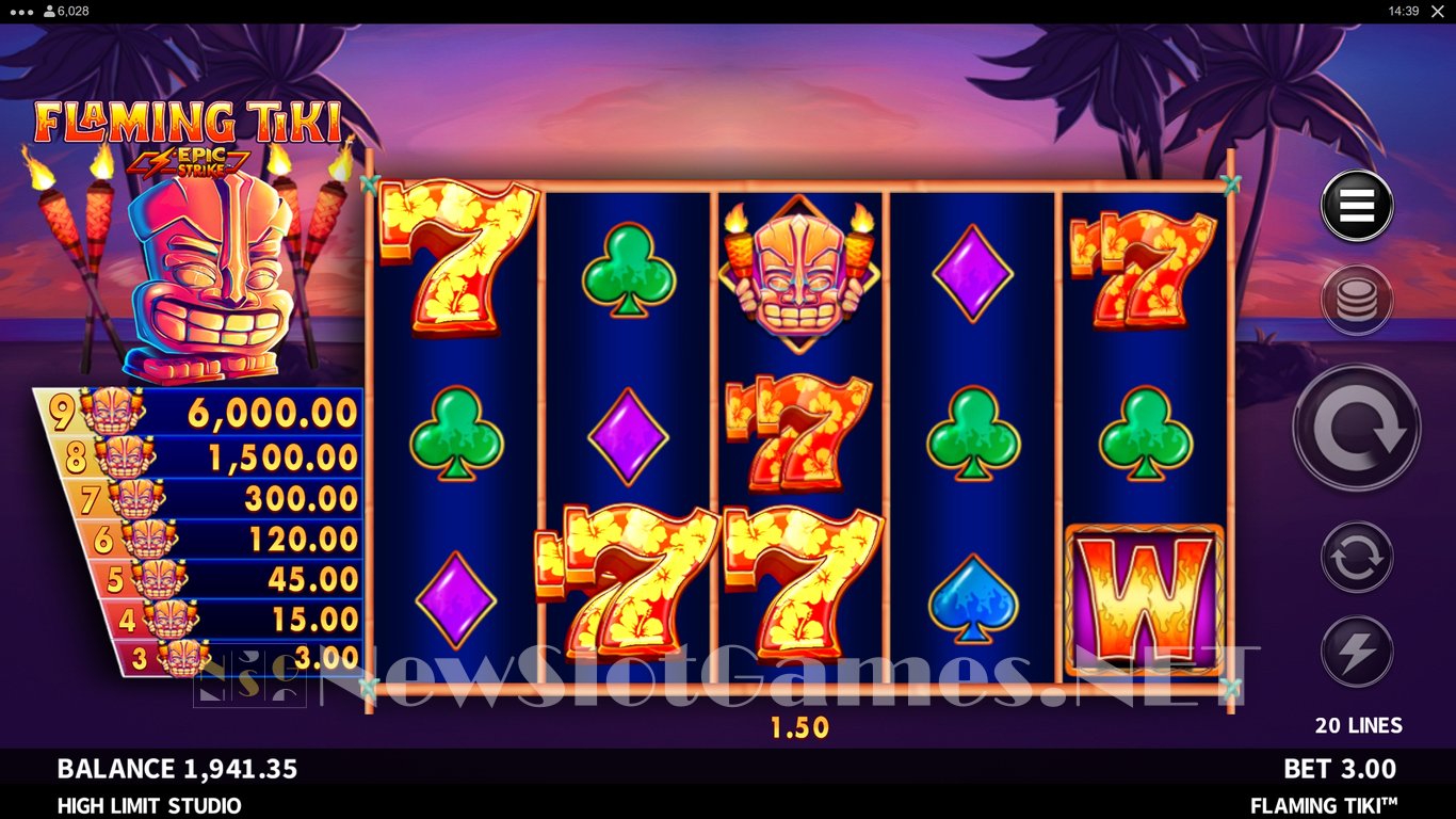 Flaming Tiki Slot Slot Image in Demo - pic. 3