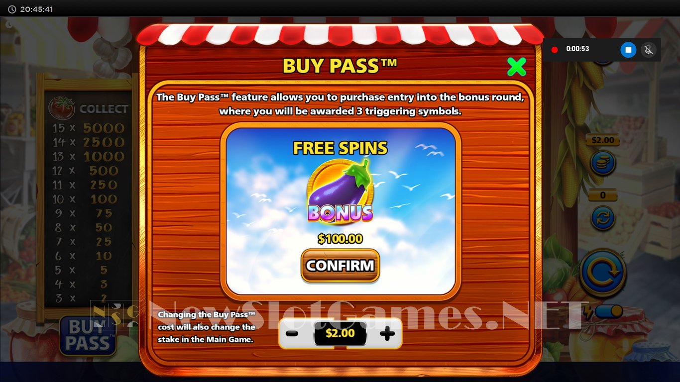Flaming Tomatoes Cash Shot Slot Slot Image in Demo - pic. 7