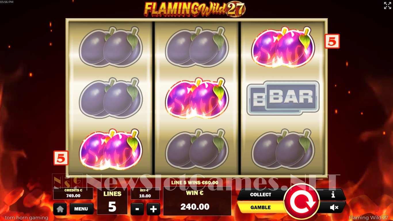 Flaming Wild 27 Slot Slot Image in Demo - pic. 4