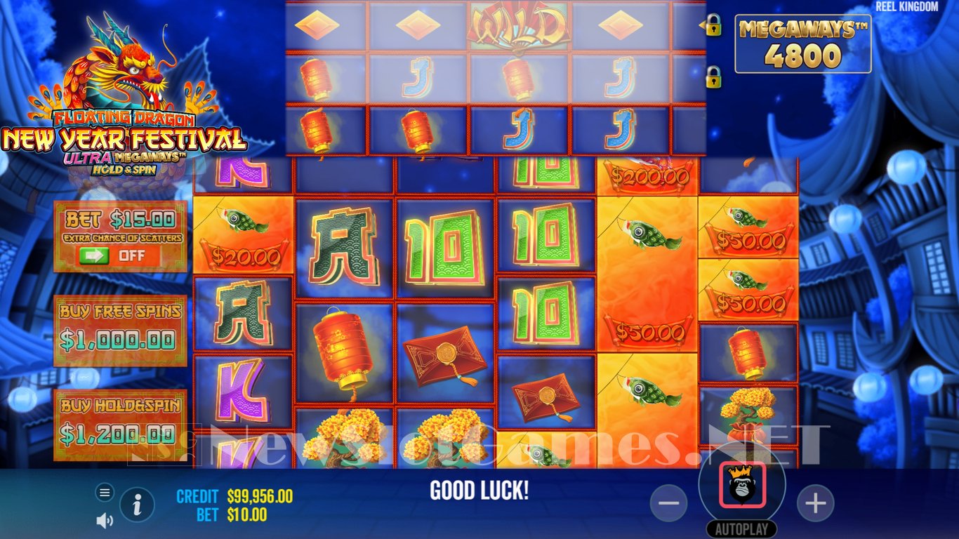 Floating Dragon New Year Festival Ultra Megaways Slot Slot Image in Demo - pic. 3
