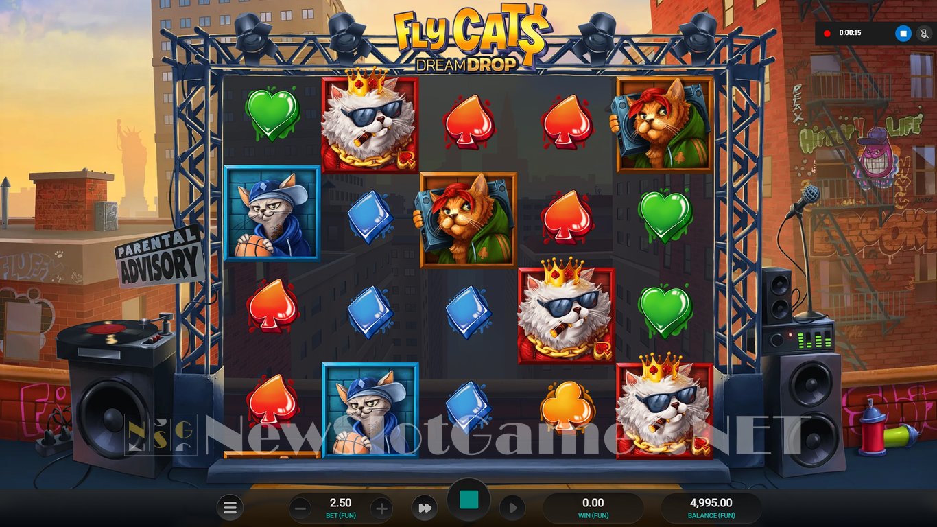 Fly Cats Dream Drop Slot Slot Image in Demo - pic. 3