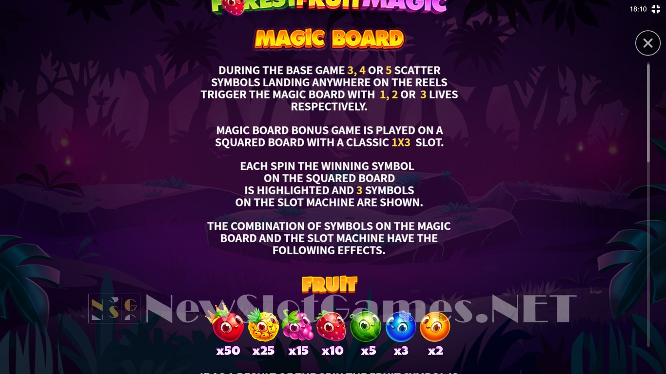 Forest Fruit Magic Slot Slot Image in Demo - pic. 6