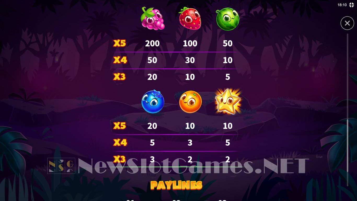 Forest Fruit Magic Slot Slot Image in Demo - pic. 8