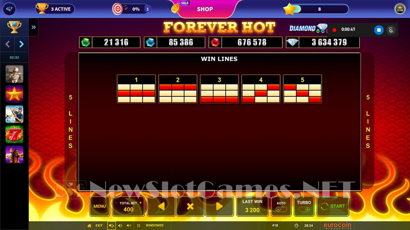 Forever Hot Slot Slot Image in Demo - pic. 8