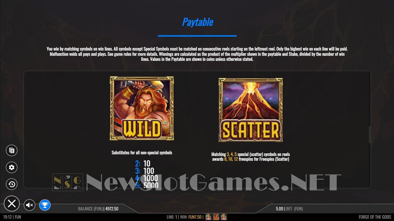 Forge of the Gods Slot Slot Image in Demo - pic. 12