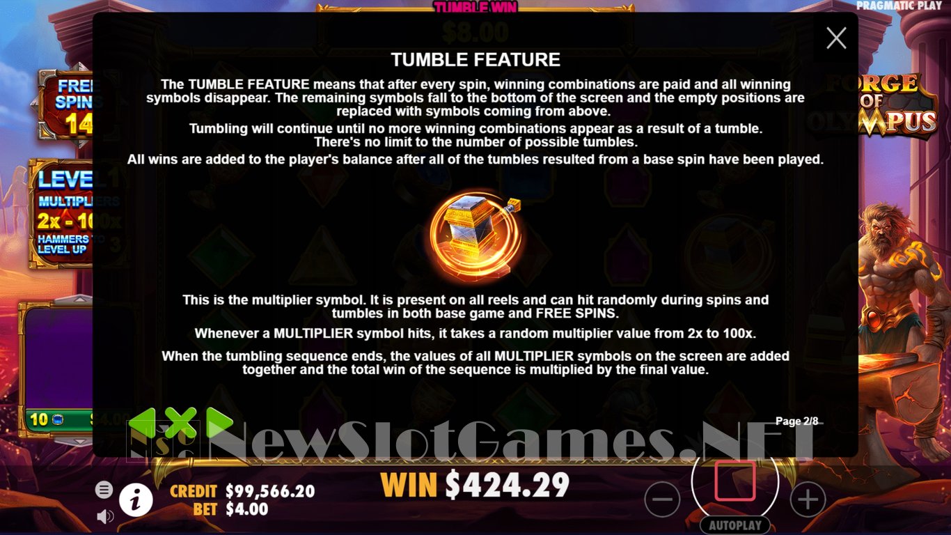 Forge of Olympus Slot Slot Image in Demo - pic. 13