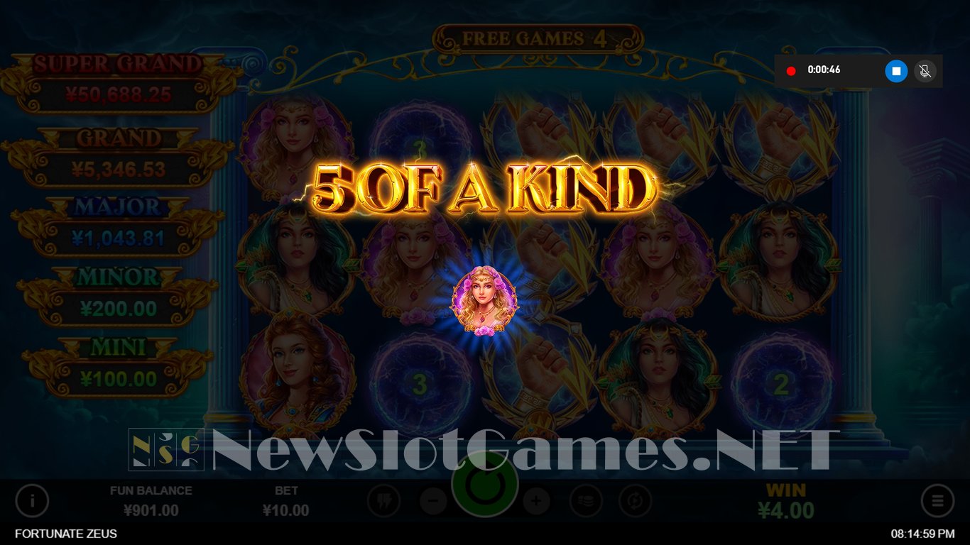 Fortunate Zeus Slot Slot Image in Demo - pic. 10