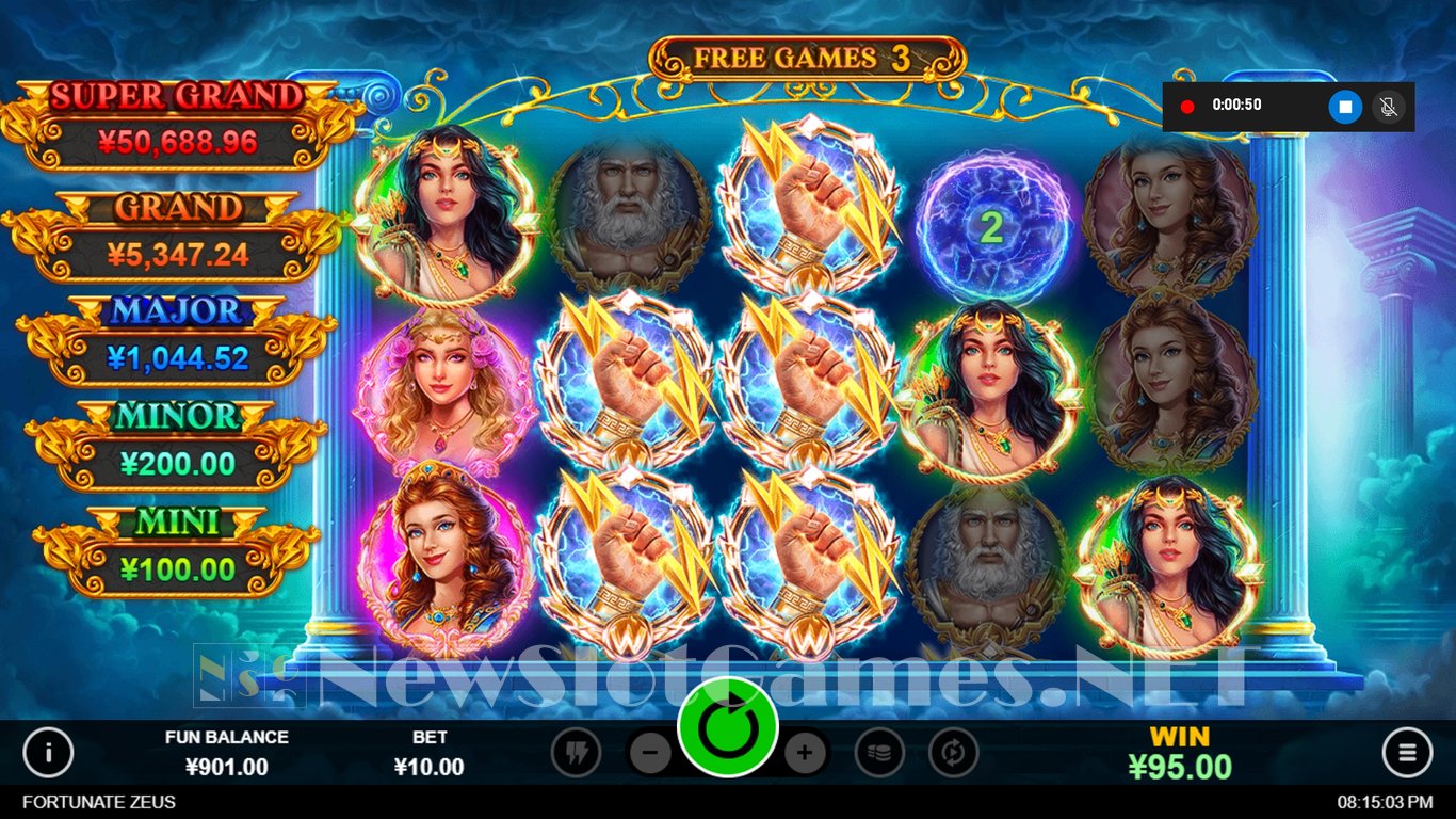 Fortunate Zeus Slot Slot Image in Demo - pic. 11