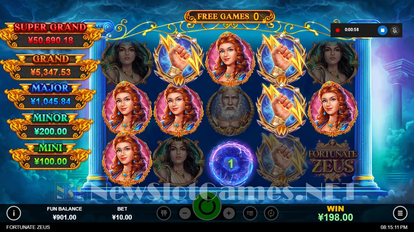 Fortunate Zeus Slot Slot Image in Demo - pic. 12