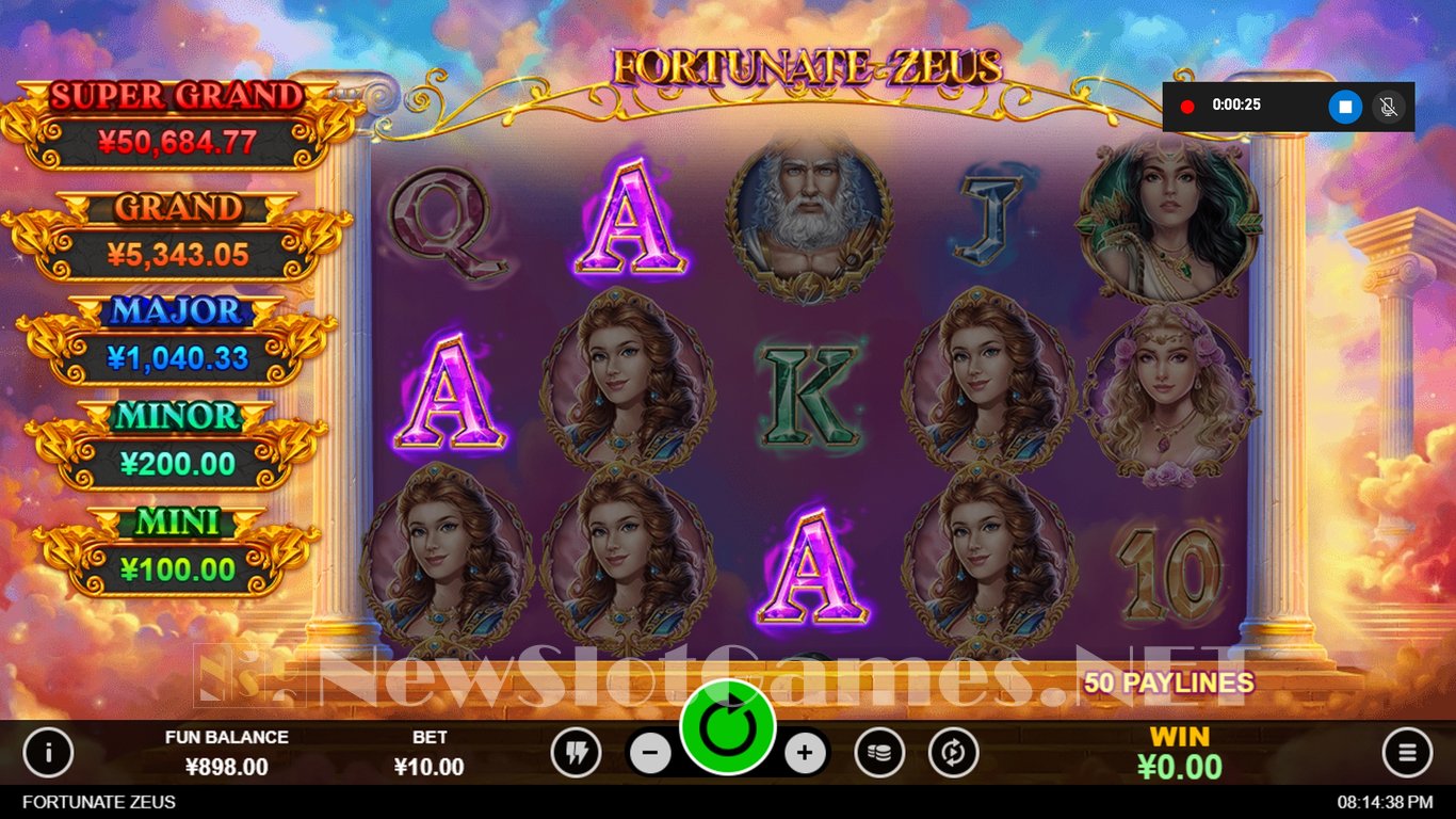 Fortunate Zeus Slot Slot Image in Demo - pic. 4
