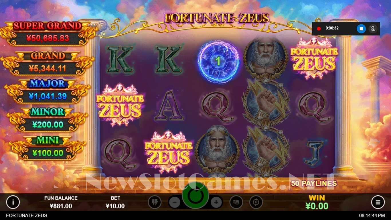 Fortunate Zeus Slot Slot Image in Demo - pic. 7