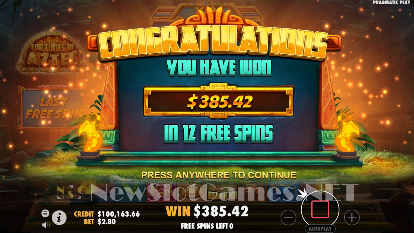 Fortunes of the Aztec Slot Slot Image in Demo - pic. 12