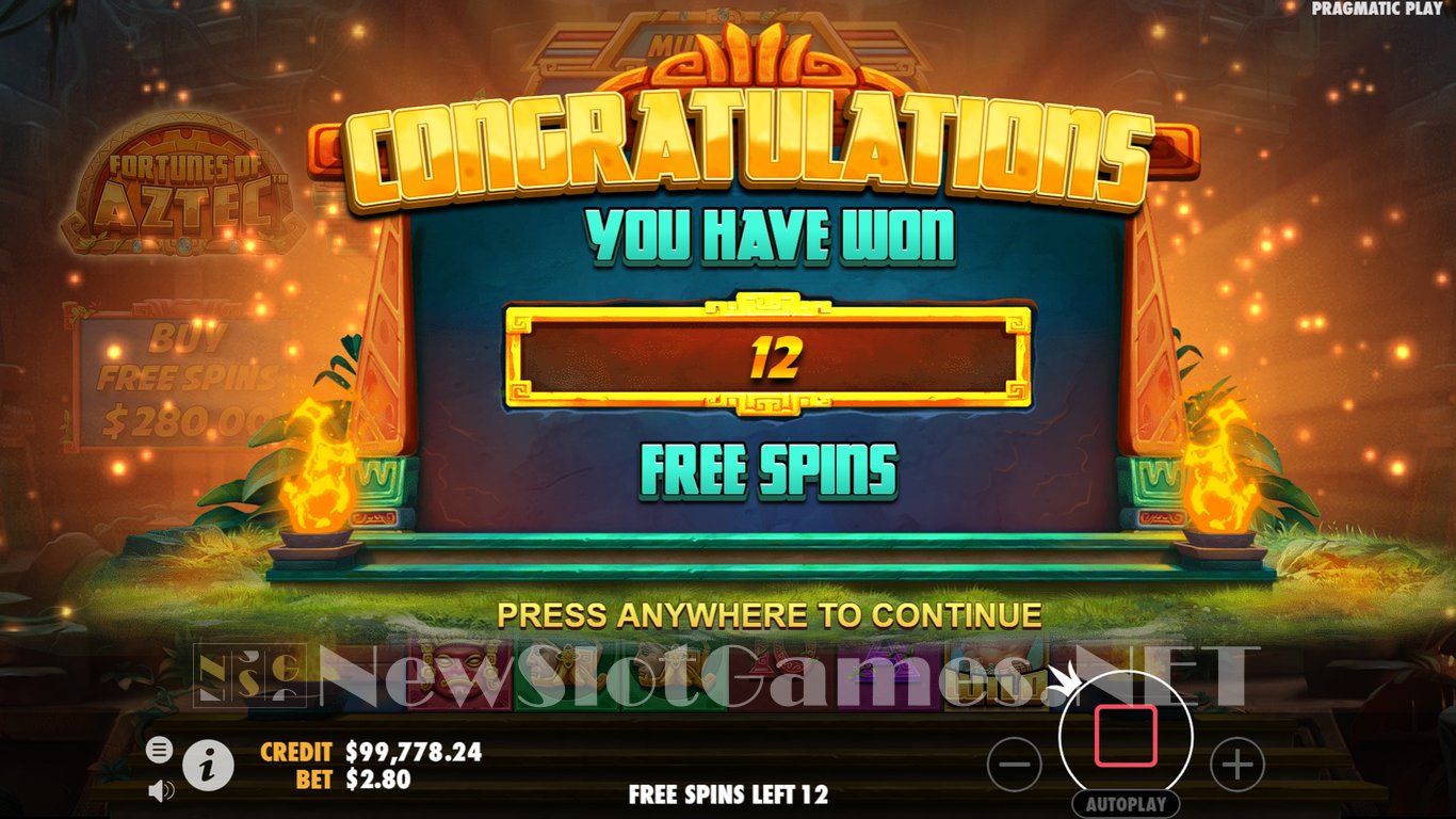 Fortunes of the Aztec Slot Slot Image in Demo - pic. 5