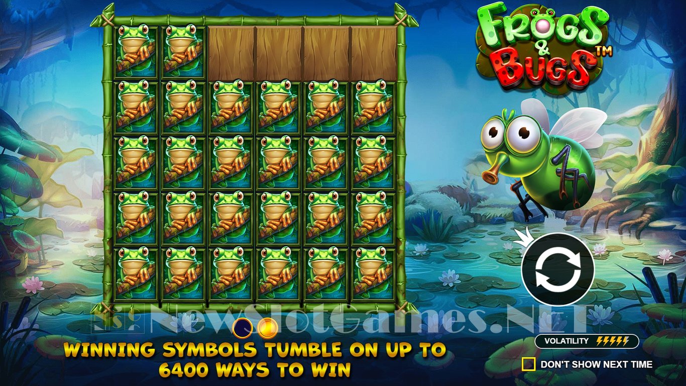 Frogs & Bugs Slot Demo Image