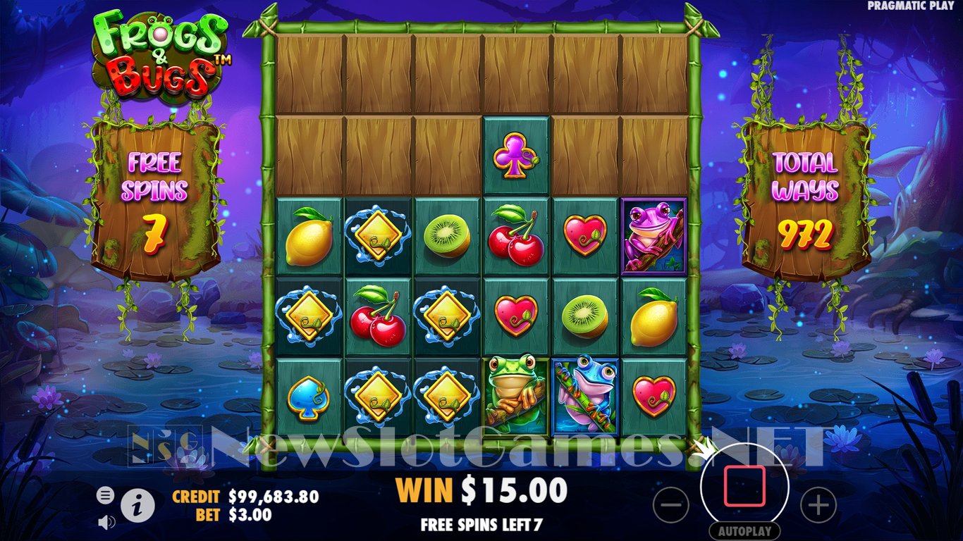 Frogs & Bugs Slot Slot Image in Demo - pic. 10