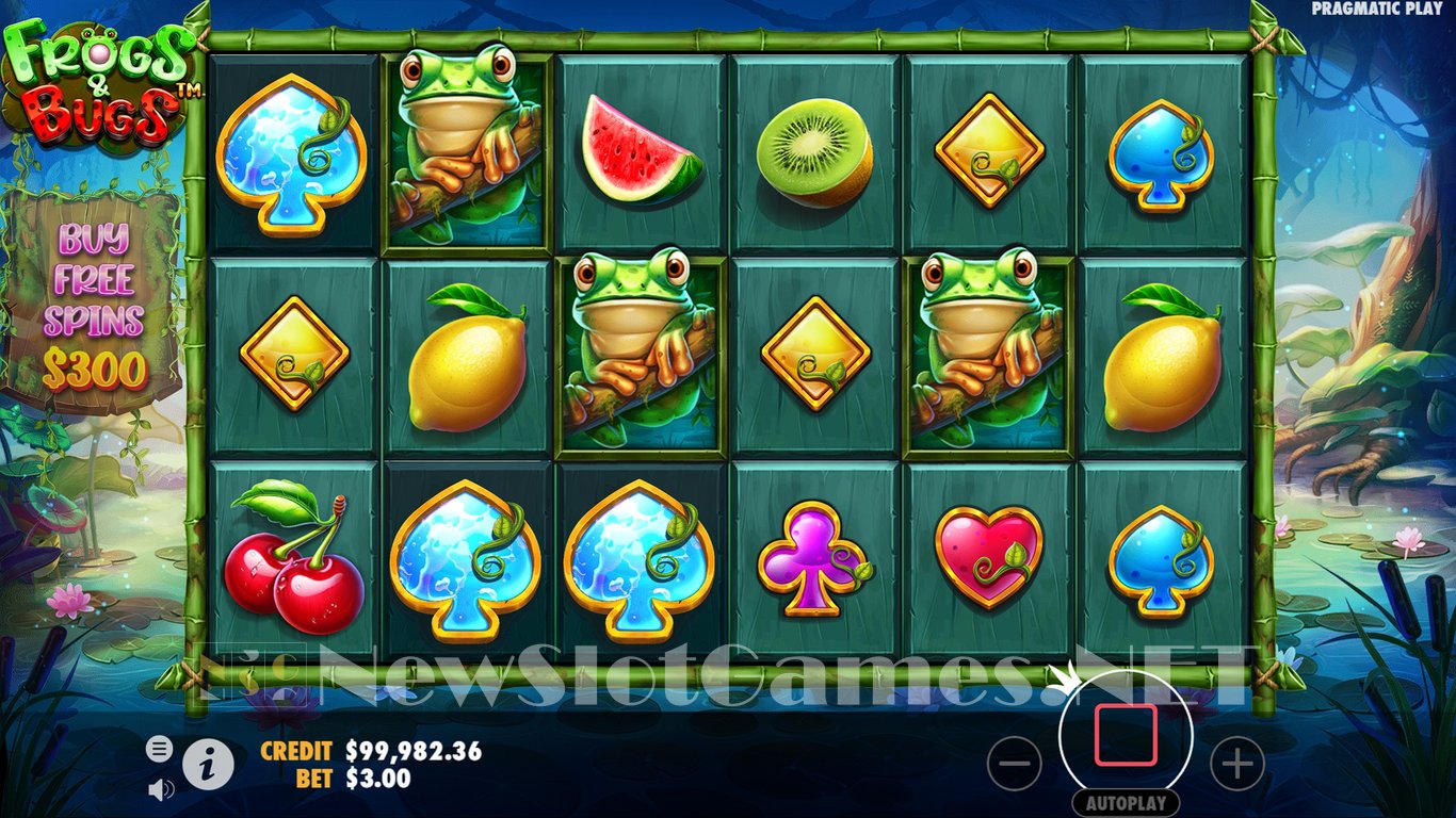 Frogs & Bugs Slot Slot Image in Demo - pic. 4