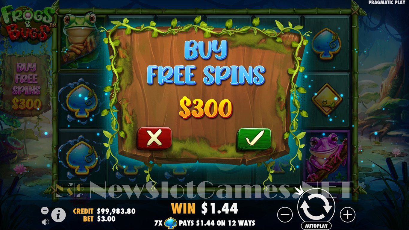 Frogs & Bugs Slot Slot Image in Demo - pic. 7