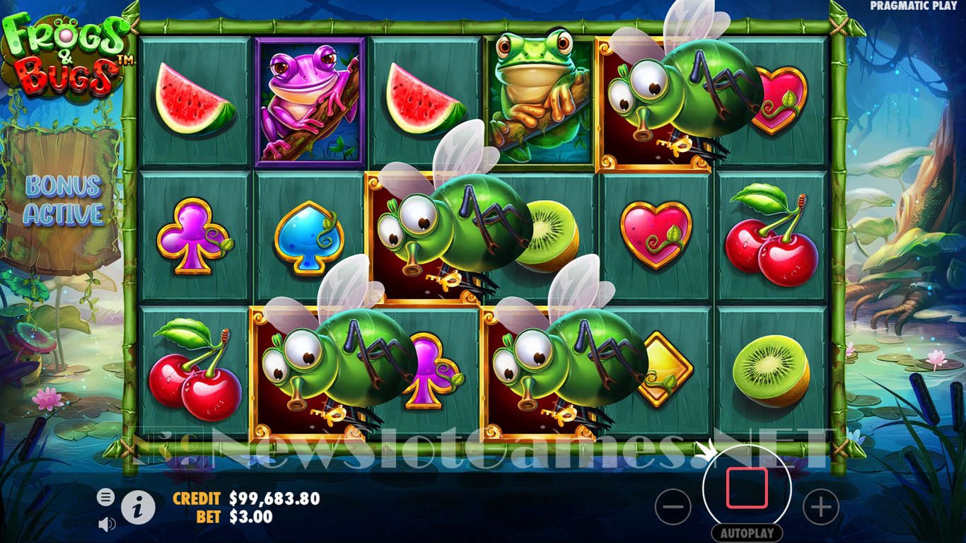 Frogs & Bugs Slot Slot Image in Demo - pic. 8