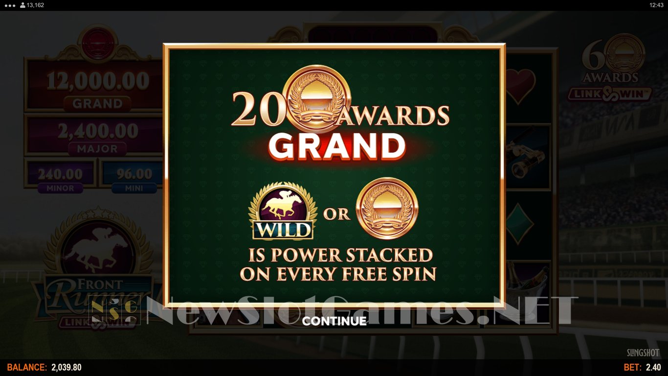 Front Runner Link and Win Slot Demo Image