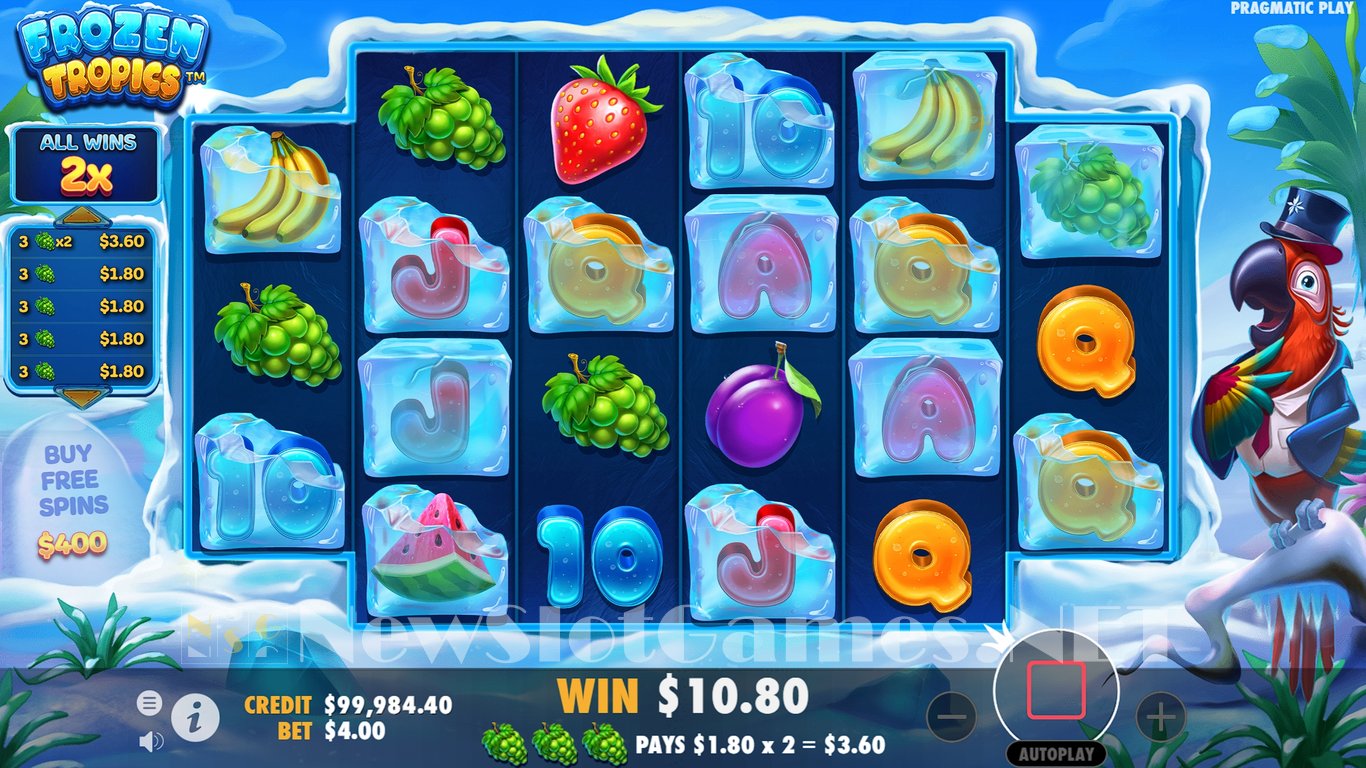 Frozen Tropics Slot Slot Image in Demo - pic. 3