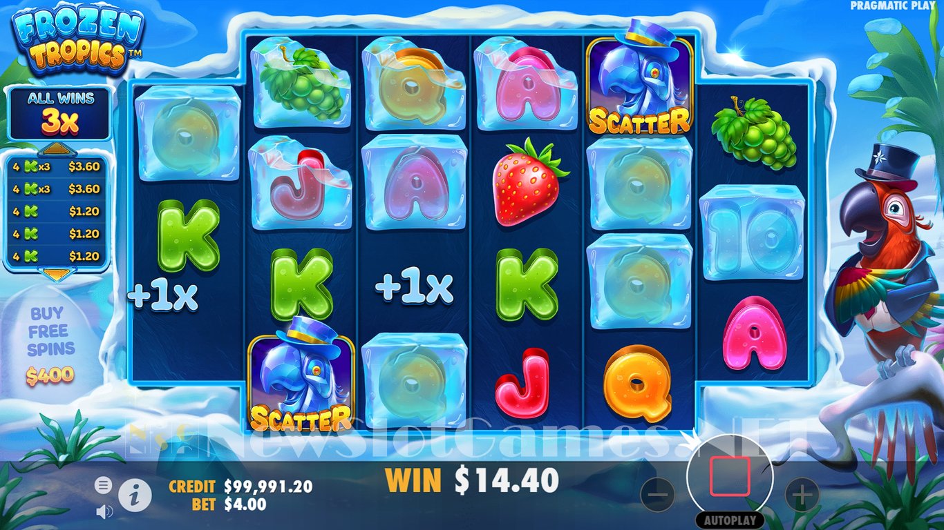 Frozen Tropics Slot Slot Image in Demo - pic. 4