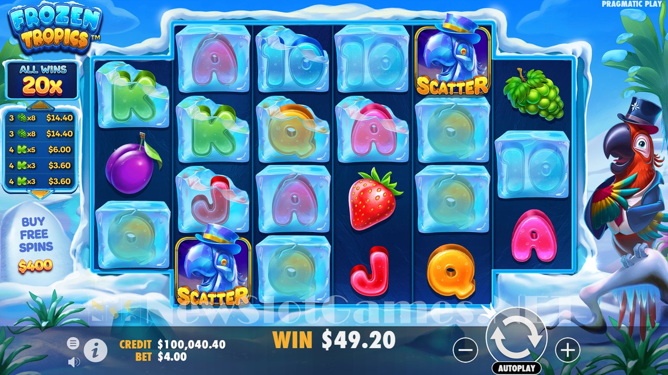 Frozen Tropics Slot Slot Image in Demo - pic. 5