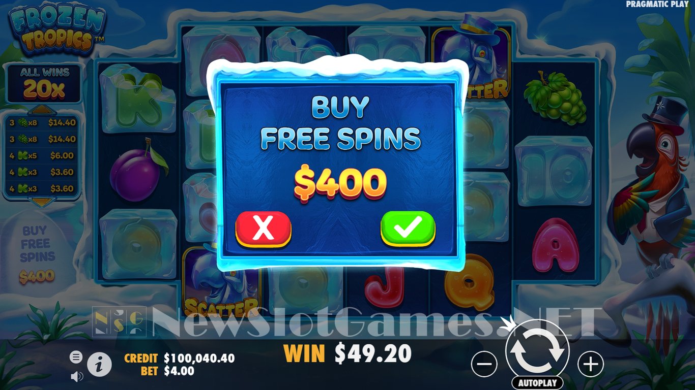 Frozen Tropics Slot Slot Image in Demo - pic. 6