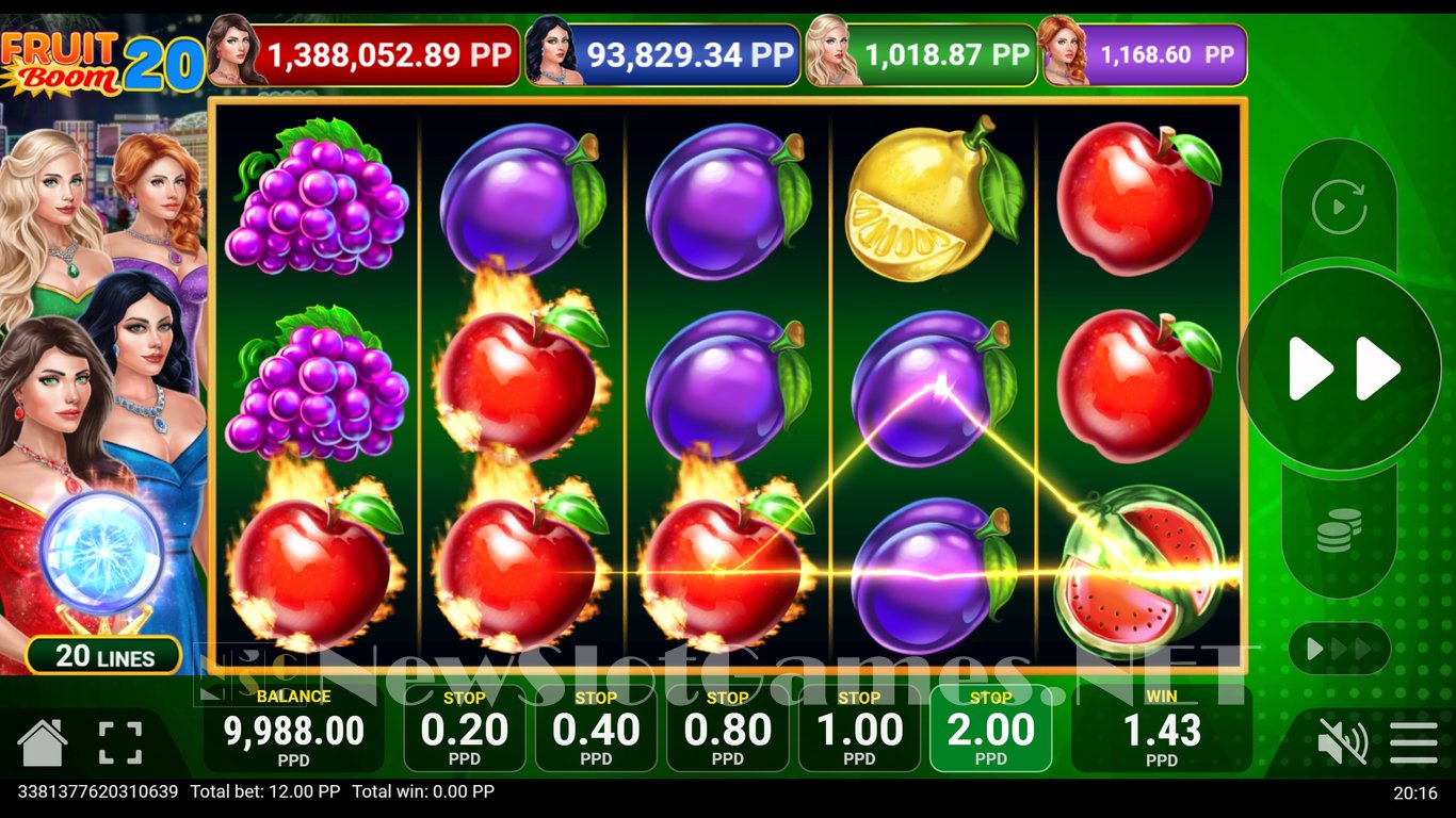 Fruit Boom 20 Slot Slot Image in Demo - pic. 3