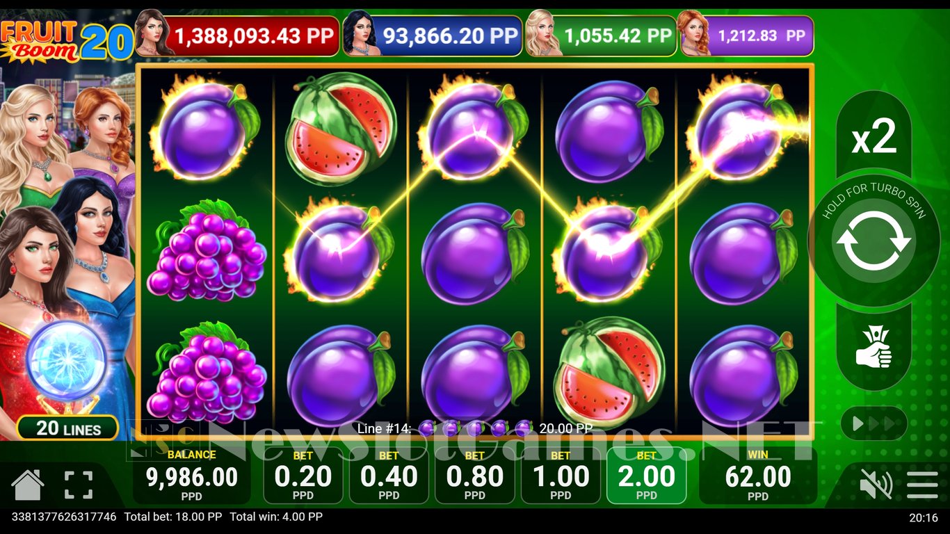 Fruit Boom 20 Slot Slot Image in Demo - pic. 5