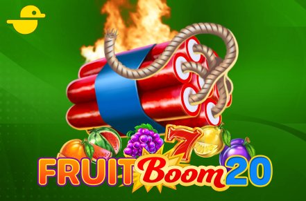Fruit Boom 20 Slot Logo