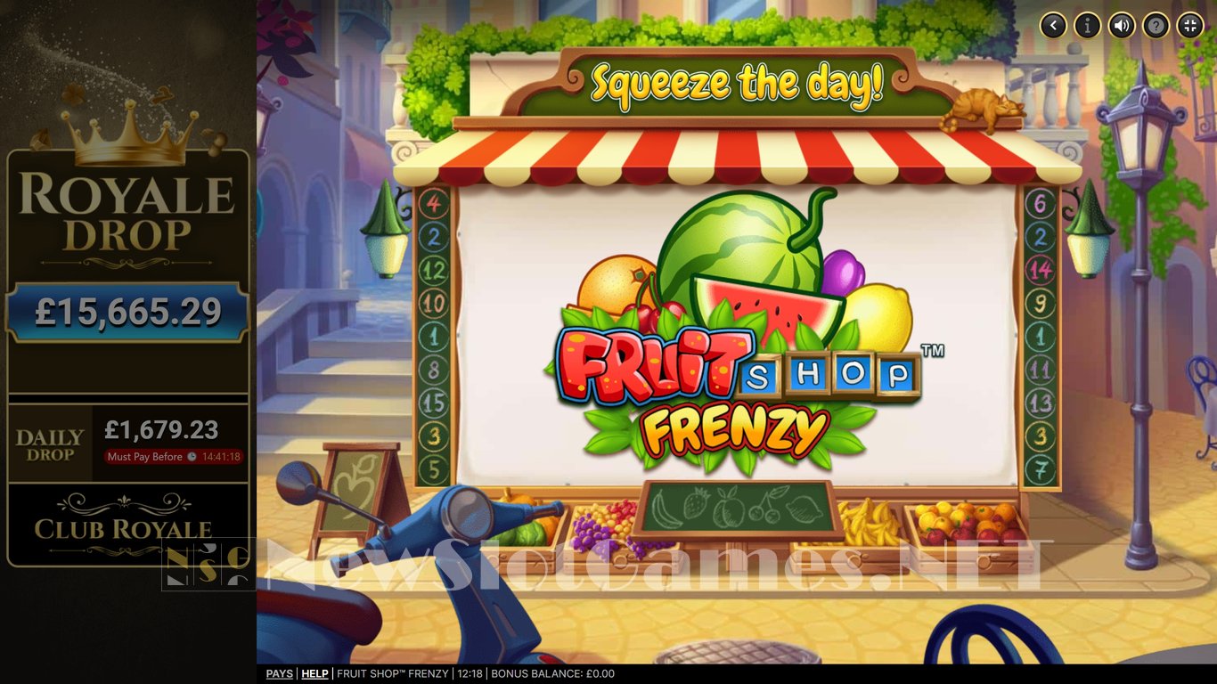 Fruit Shop Frenzy Slot Demo Image