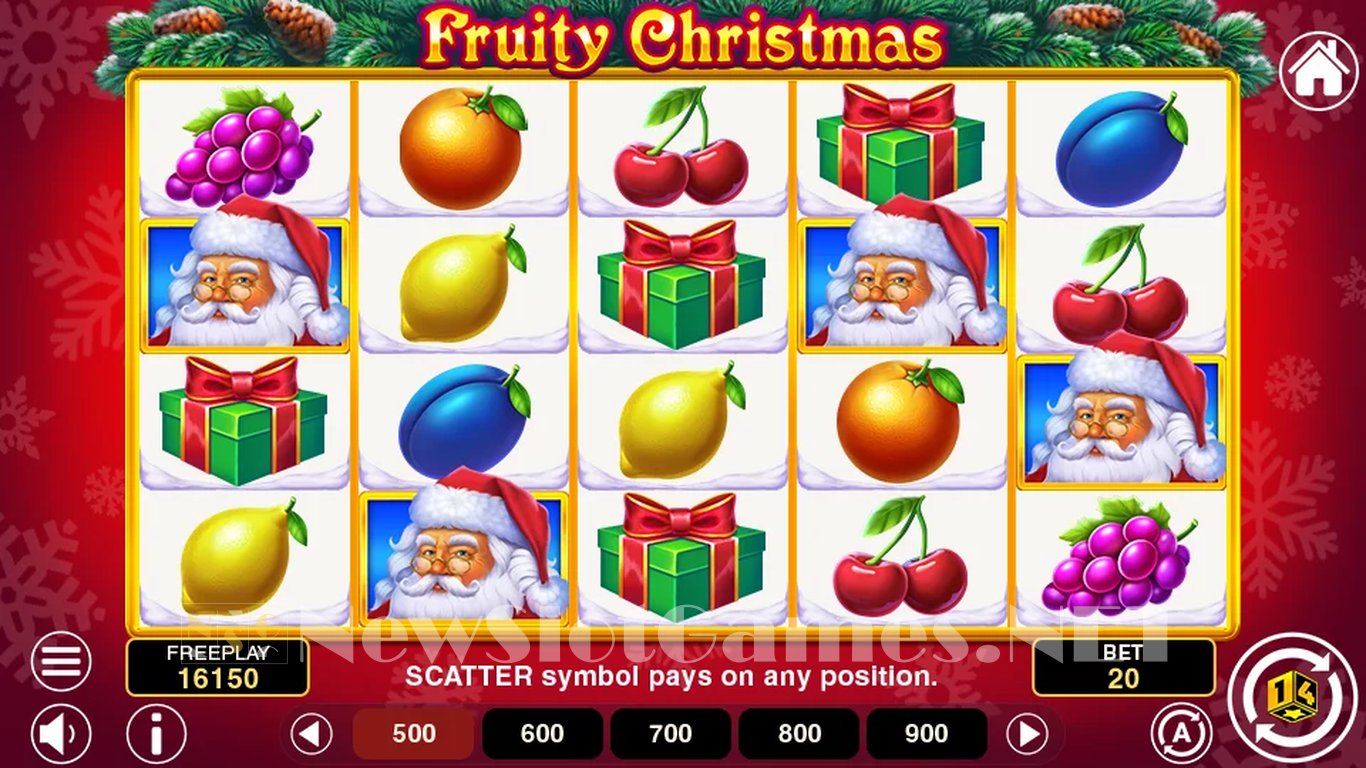 Fruity Christmas Slot Demo Image