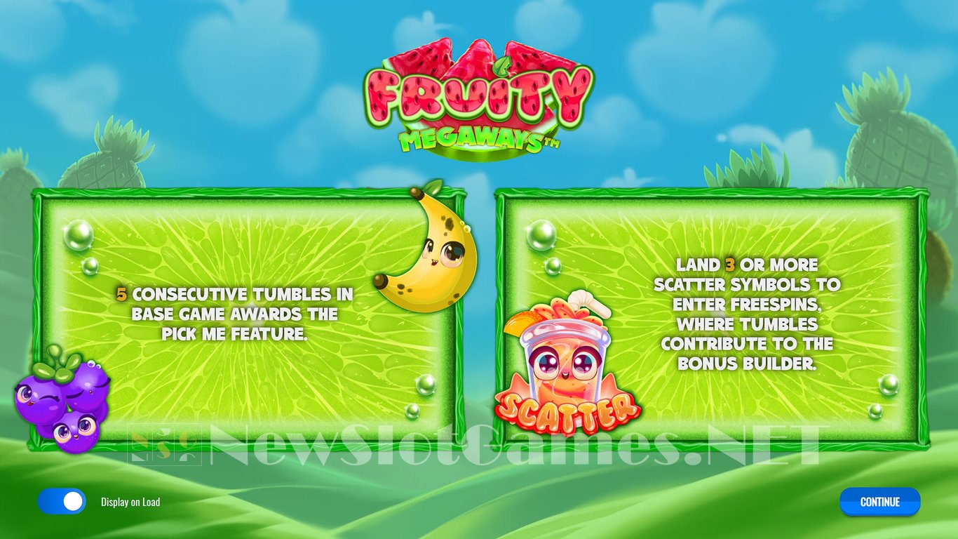 Fruity Megaways Slot Demo Image