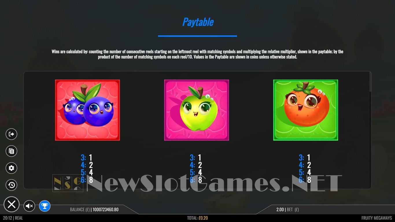 Fruity Megaways Slot Slot Image in Demo - pic. 11